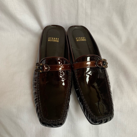 Stuart Weitzman Shoes Mules Slip on Slides Size 8N - Picture 3 of 8